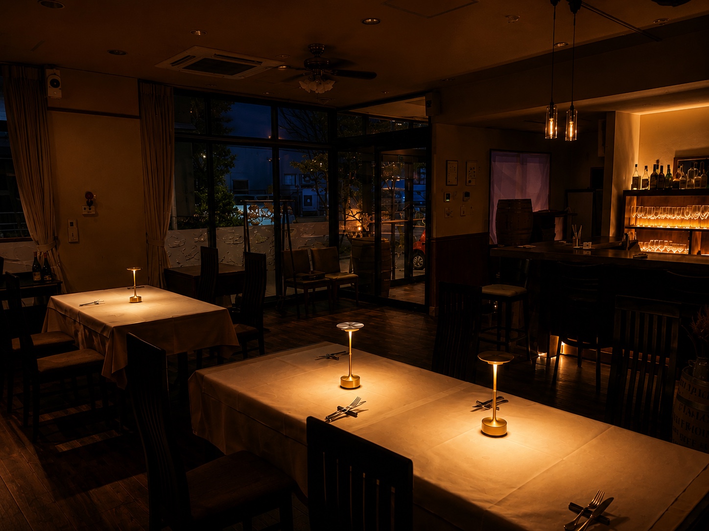 貸切利用時のCoco.la.Row店内全景