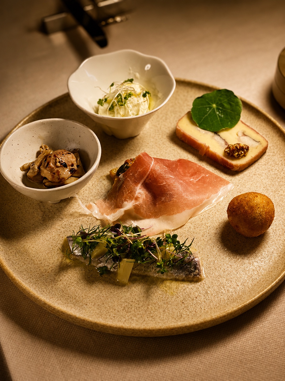Assorted appetizers — serves one