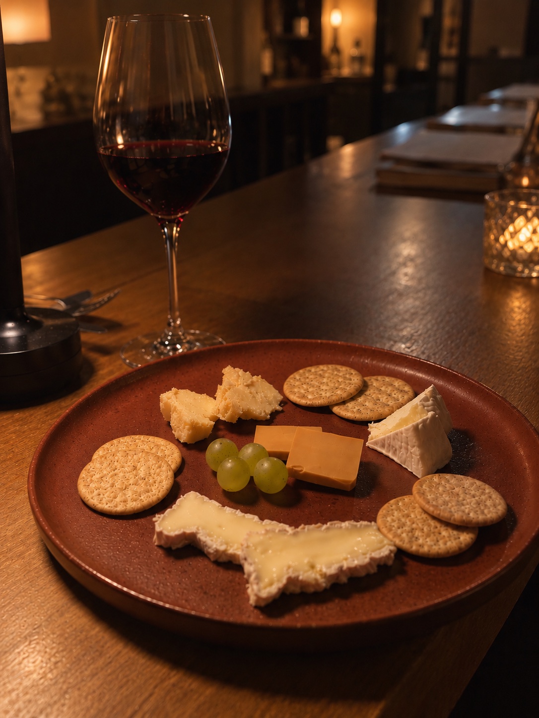 Assorted cheeses